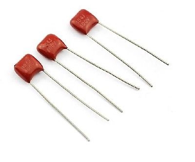 خازن مدل 100V104J با ظرفیت 0.1UF