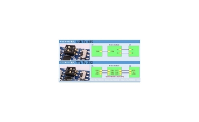 مبدل چندکاره USB / TTL / RS232 / RS485