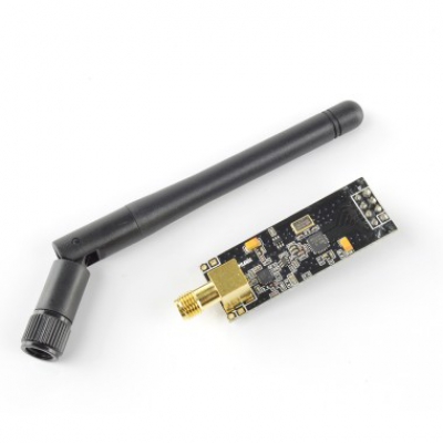 ماژول NRF24L01+PA+LNA فرستنده و گيرنده راديويي بی‌سیم با برد حدود 1 کیلومتر