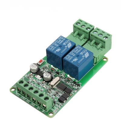ماژول رله 2 کاناله Modbus RTU با ورودی TTL / RS485