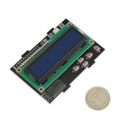 شیلد رسپبری پای LCD کاراکتری 16x2 دارای کلیدهای کنترلی و RGB LED