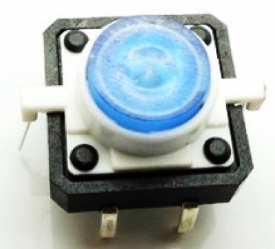 سوئیچ Illuminated Tactile (ال ای دی آبی رنگ)