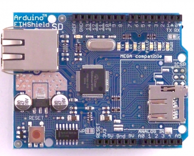 شیلد برد آردوینو Ethernet Hanrun