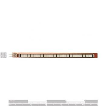 سنسور اندازه گیری خمیدگی Flex Sensor 4.5