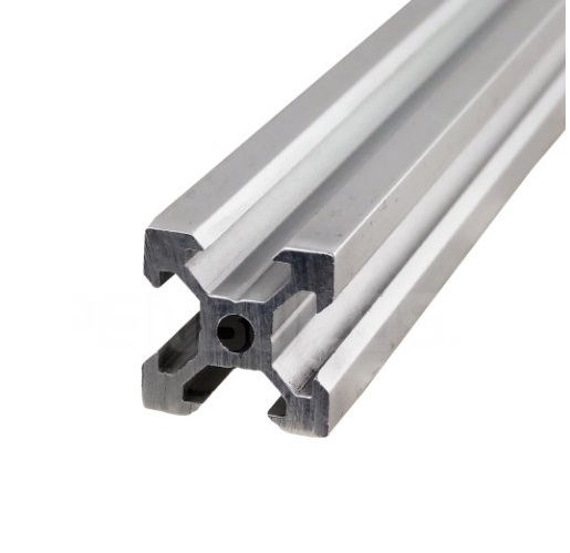 پروفیل آلومینیومی شیاردار 20*20 (V-SLOT)
