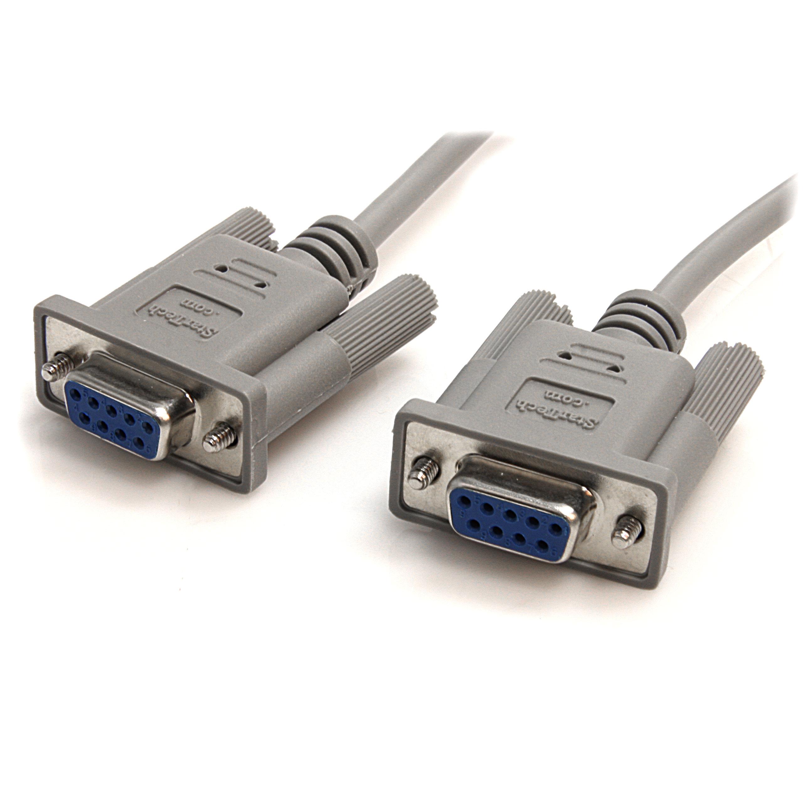 کابل RS232 مادگی به مادگی - DB9 F/F