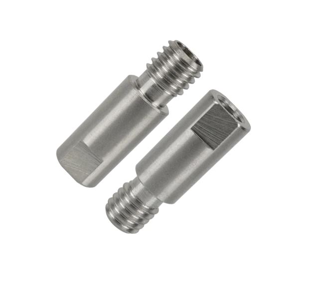 پیچ سوراخ دار استیل ضد زنگ e3d V6 1.75mm stainless steel pipe