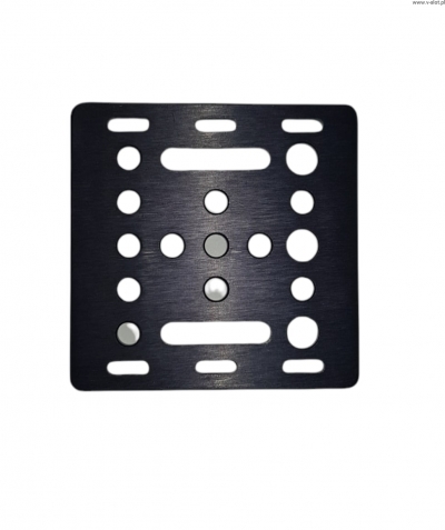 صفحه گنتری وی اسلات برای پروفیل آلومینیوم شیاردار سری 20 (V-Slot Gantry Plate)