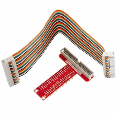 برد GPIO تی شکل + کابل
