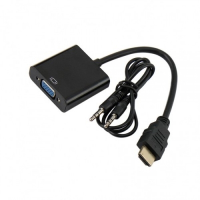 کابل تبدیل HDMI به VGA همراه با خروجی صدا