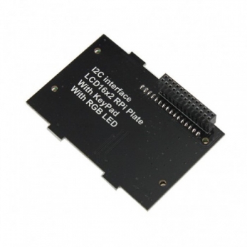 شیلد رسپبری پای LCD کاراکتری 16x2 دارای کلیدهای کنترلی و RGB LED