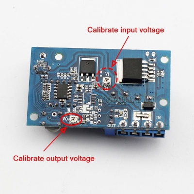 ماژول رگولاتور کاهنده LM2596 خروجی 1.2V-37V/2A | نمایشگر ولتاژ | USB