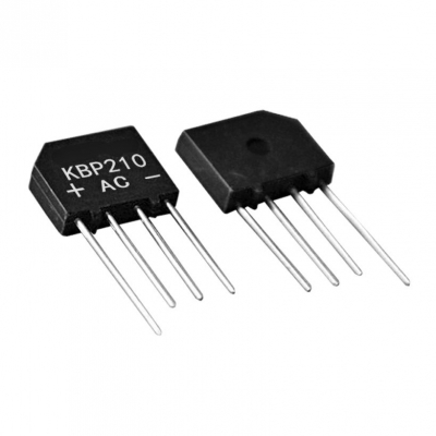 پل دیود 2 آمپر KBP210