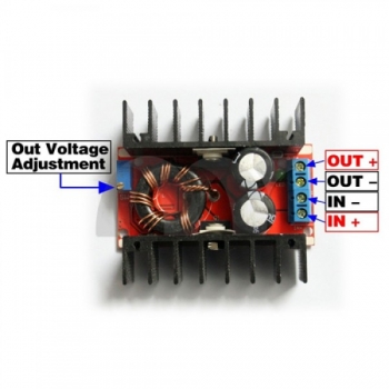 ماژول تغذیه Power DC to DC Step Up 150 W