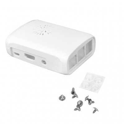 باکس (کیس) برد رزبری‌پای (رسپبری‌پای) با قابلیت نصب فن raspberry pi box support fan