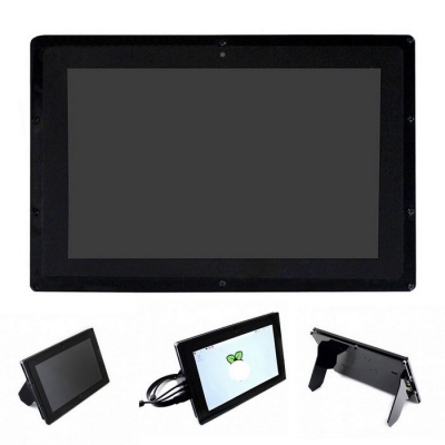 نمایشگر LCD فول کالر تاچ 10.1 اینچ  مدل B به همراه کیس نگه دارنده و ورودی HDMI محصول Waveshare