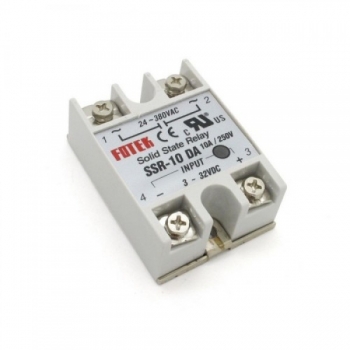رله SSR-10DA Solid State - رله 24-380 ولت 10 آمپر