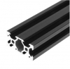 پروفیل آلومینیومی شیاردار 40*20 مشکی (V-SLOT)