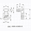 اتصال دهنده زاویه دار  (D)(Angle Connector) مناسب برای اسلات 8