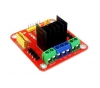 ماژول موتور درایور دو کاناله Dual Bridge با قابلیت درایو موتور پله‌ای (stepper) و دی‌سی L298