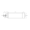 اسپیندل موتور هوا خنک 1.5KW 110V مناسب برای دستگاه‌های CNC حکاکی