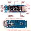 شارژر USB - مبدل 4.5-40 V به 5V/2A با نمایشگر ولت متر