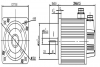 سروو موتور بدون ترمز 1500 وات مدل ELM1500EM110F-H