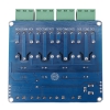 ماژول رله 4 کاناله Modbus RTU دارای ورودی RS485