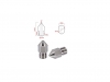 نازل اکسترودر تیتانیوم پرینتر سه بعدی titanium alloy nozzle با قطرهای مختلف