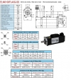 سروو موتور ترمزدار 100 وات مدل ELM0100FL40G-SS