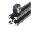 چرخ هرزگرد قطر داخلی 4.9mm، قطر خارجی 15.5mm و عرض 8.8mm با بلبرینگ