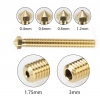 نازل هات اند برنجی پرینتر سه بعدی Brass Volcano Super Nozzle مناسب برای فیلامنت 2.85 با قطرهای مختلف