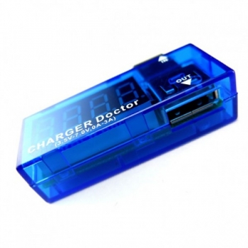 مانیتورینگ شارژر USB - نمایشگر ولتاژ و جریان