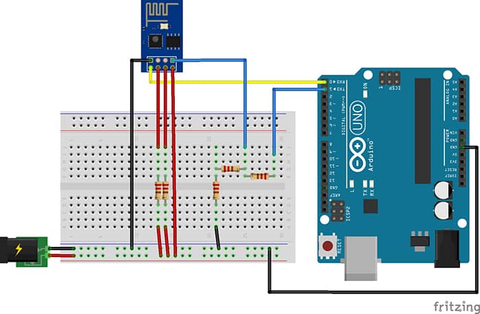 مدار esp8266