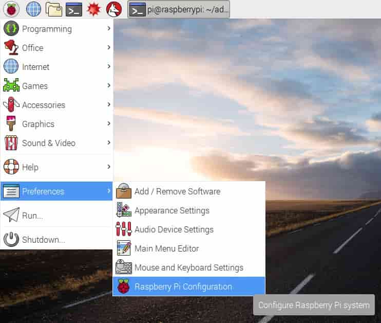raspi-config
