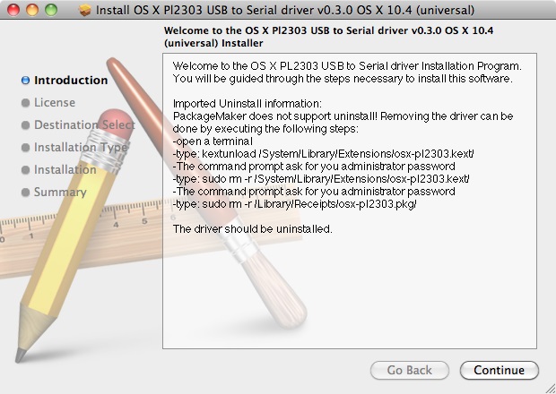 نصب درایور usb در مکینتاش