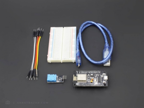 ارتباط سنسورها و ماژول‌ها از طریق اینترنت با NodeMCU