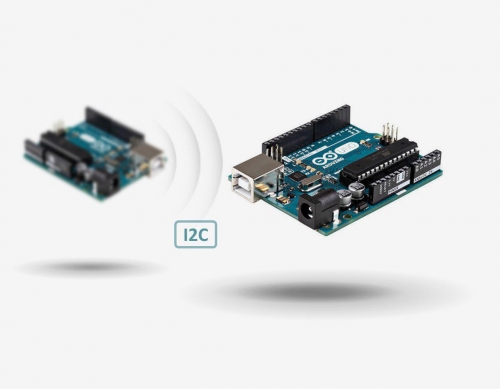 ارتباط I2C بین بردهای آردوینو