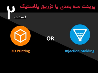 پرینت سه بعدی یا تزریق پلاستیک قسمت2:بررسی اقتصادی